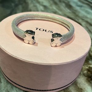 Tous Sterling Silver Bear Bracelet